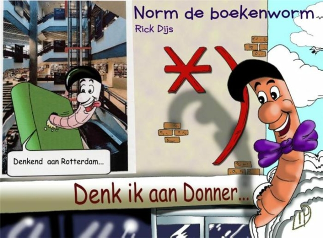 Norm de Boekenworm Donner kleur