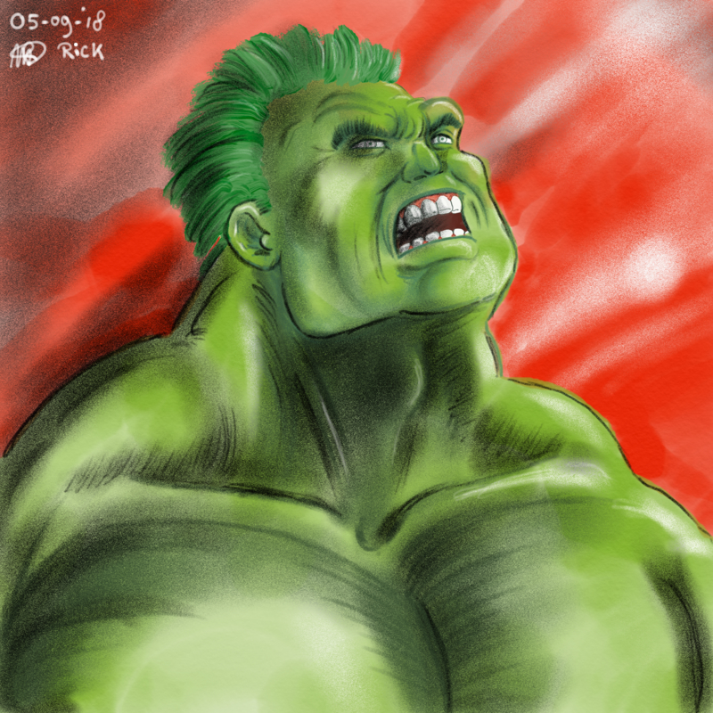 Hulk kleur