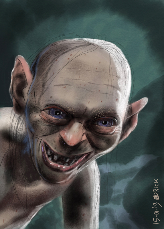 Gollum lord of the rings fantasy