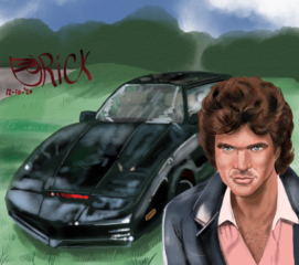 #kitt #MichaelKnight #davidhasselhof