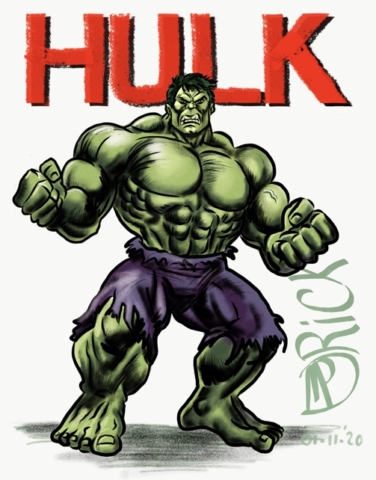 Comic book HULK