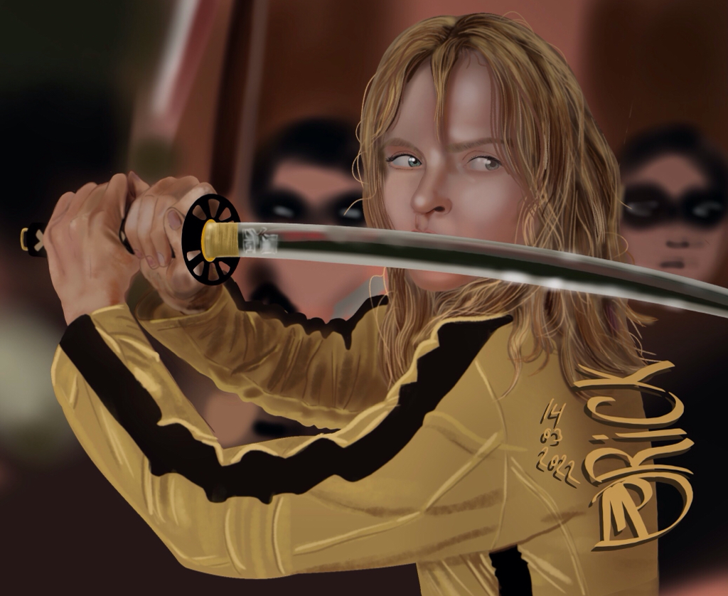 Kill Bill - Uma Thurman wapen zwaard